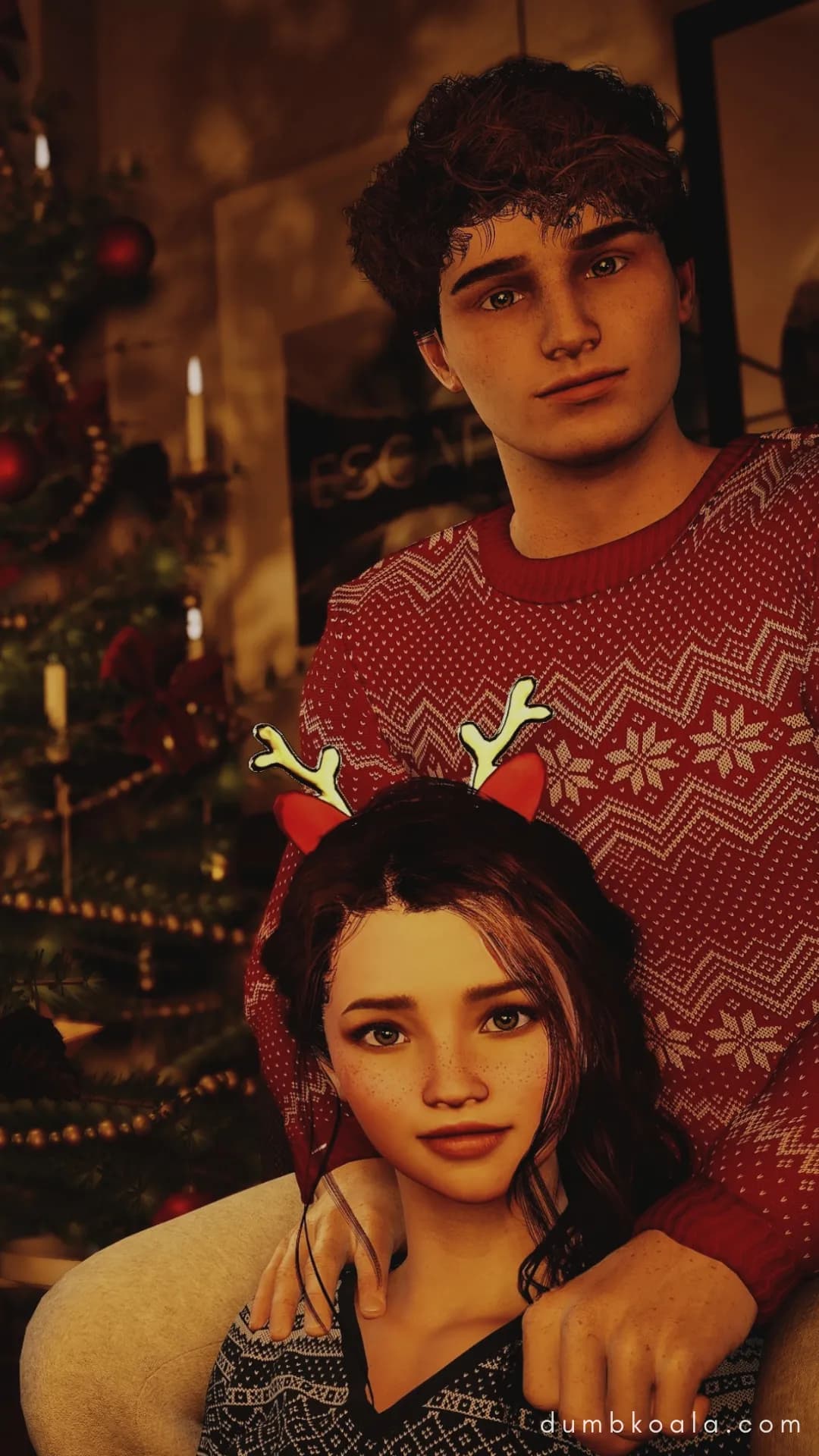 What a wholesome family picture. But we all know Cody did something very very bad to earn his place on The Naughty List! 
Find out what on Saturday in Part 1 of The Naughty List - Cody's Confession 🎄😮