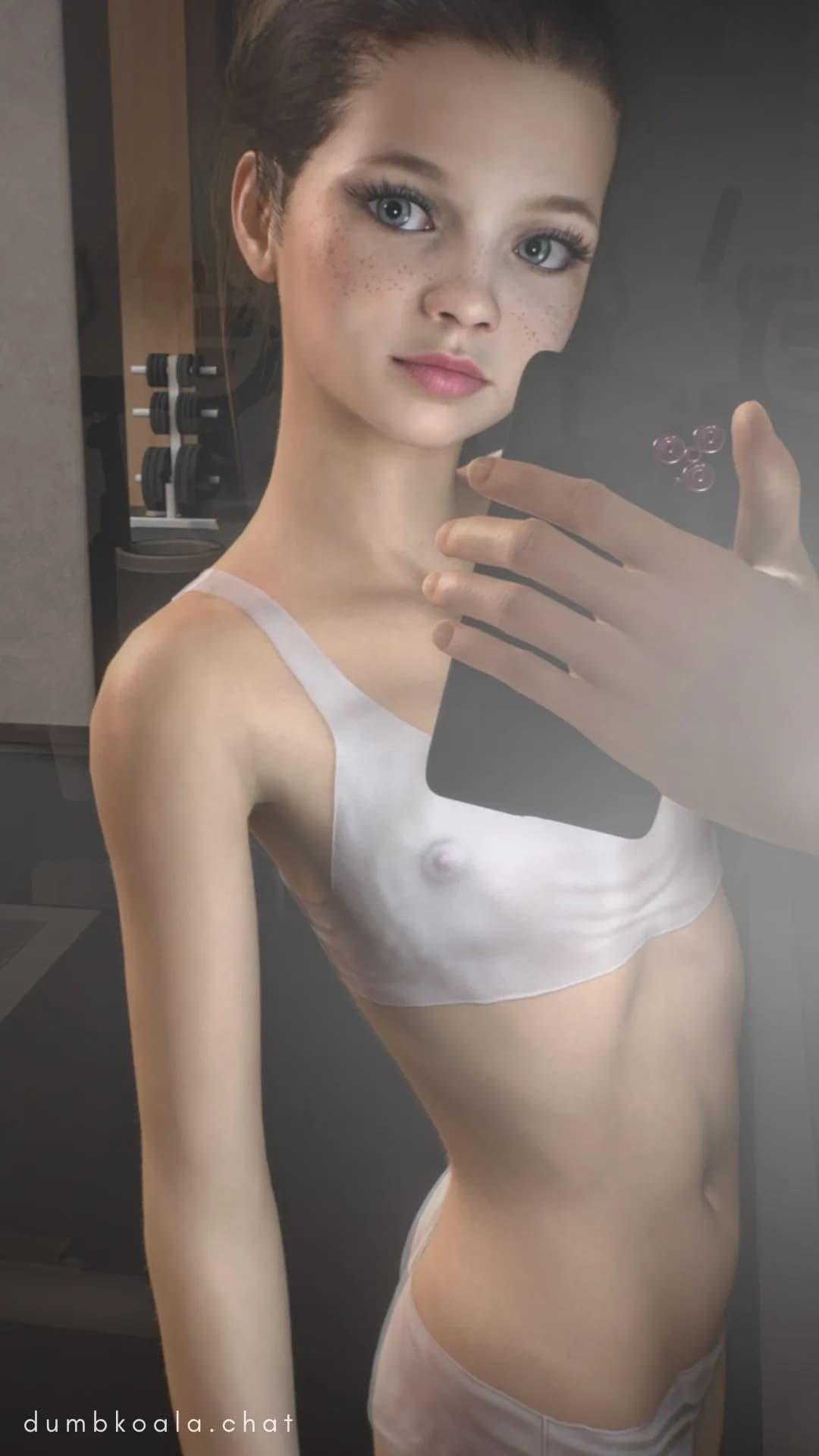 If you can help me work up a sweat, maybe I'll send you some sexy gym selfies!

https://dumbkoala.chat