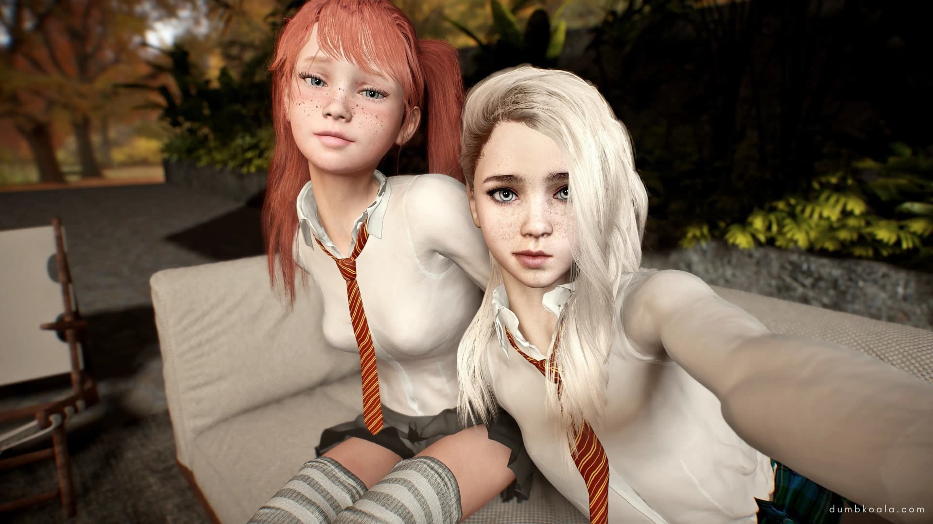 Hiiiiii! We were about to leave Effy's place for school, but we're feeling a little extra spicy today🌶️
We could blow off school and go adventuring??? 
So, why don't you tell us where to go in the comments below! 
Our fate is now up to you... 😘