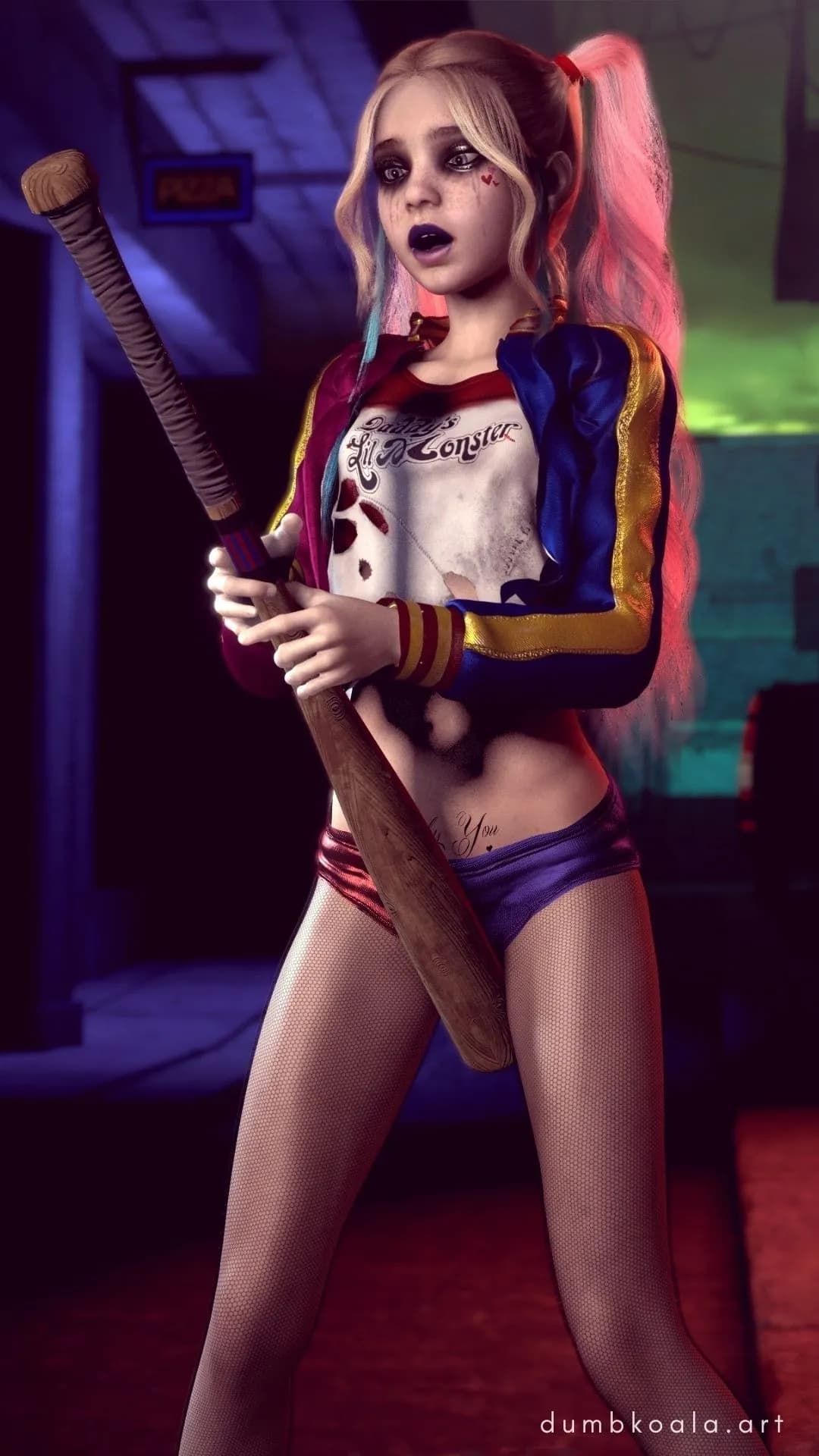 Cum bat for me!

Holly Quinn out now!