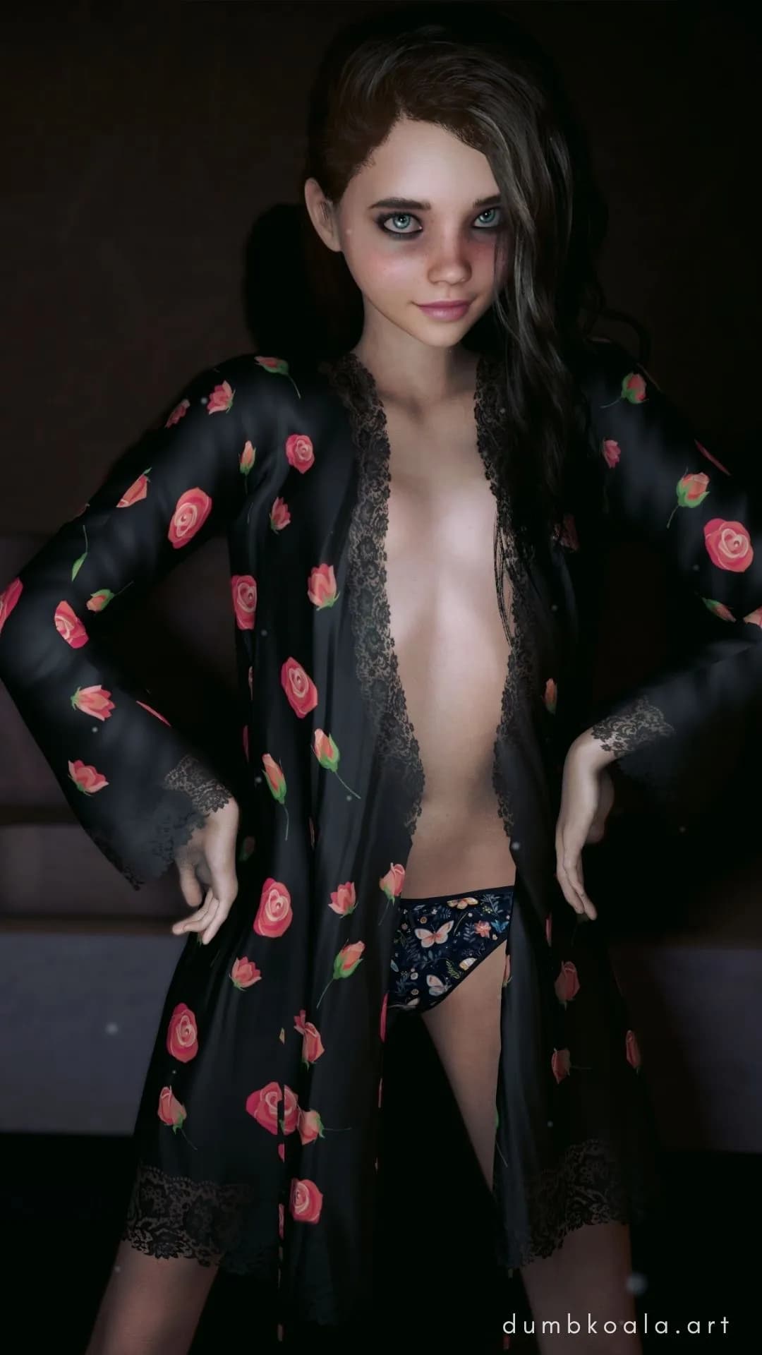 You want me to open this robe, don't you?

Well, you're going to have to wait until Saturday :P
