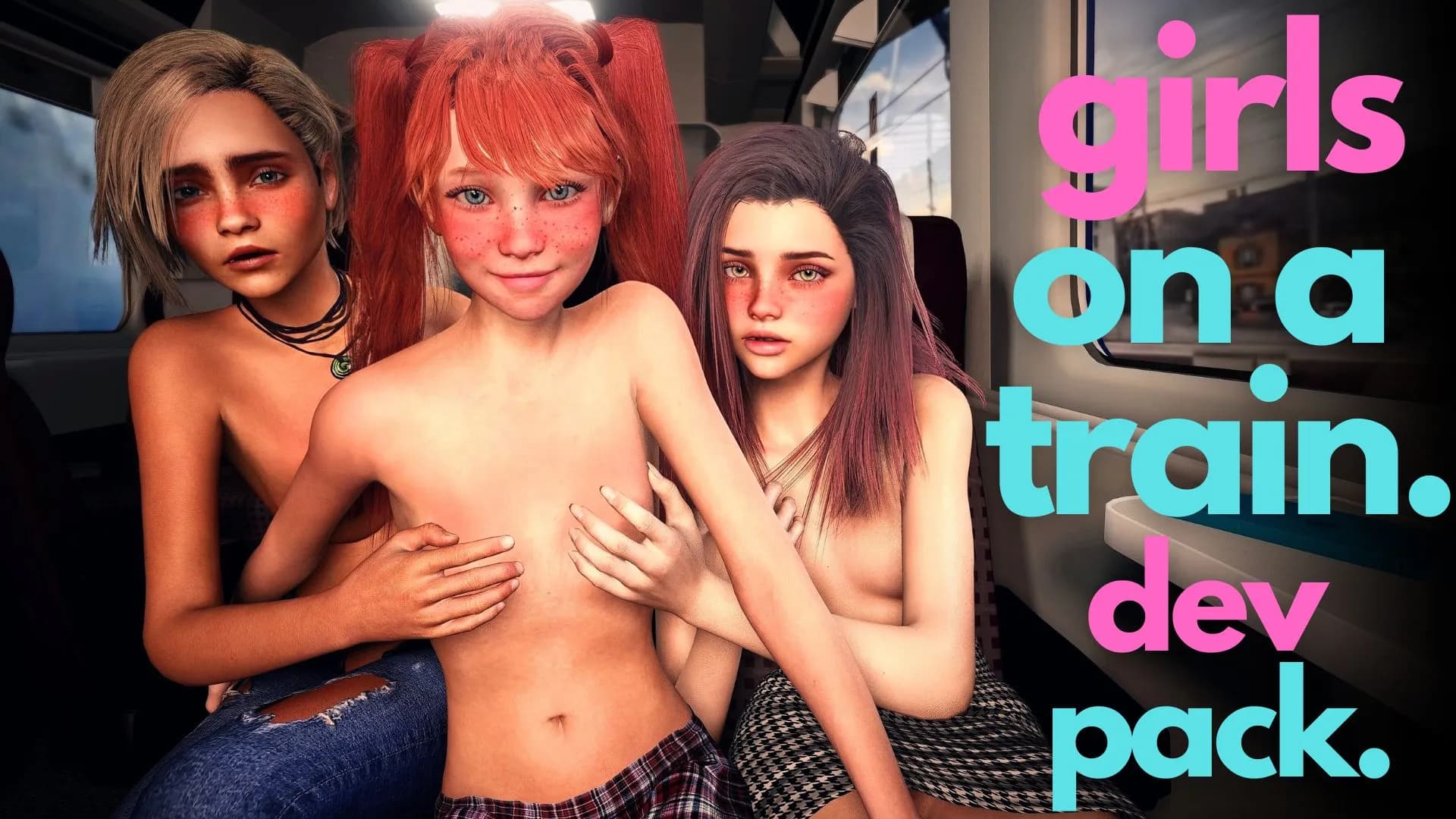 Girls on a Train Dev Pack Out Now! ๐๐๐๐ฆ
On a train heading into Cummingbrook, you have work to do and deadlines to reach.
What would you do if you found yourself sitting opposite scheming little Effy and her sexy sister Steph, and they decided it'd be fun to mess with you in the naughtiest way possible? Especially if you're socially awkward but horny!
Re-live this dirtiest of journeys watermark and dialogue free in this massive 200+ item dev pack!
Click here to cum climb aboard and go on the ride of your life...
Featuring:
185 images
22 animations